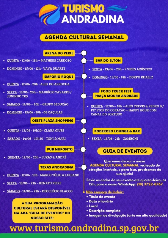Noticia agenda-cultural-toemandradina--de-12-a-15-de-junho