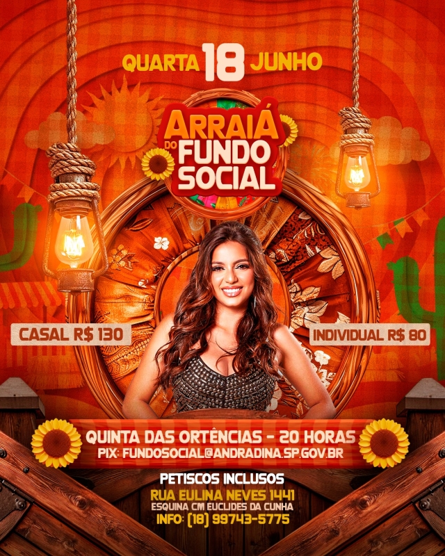 Evento arraia-fundo-social---quinta-das-ortencias---1806---20h---mel-rocca