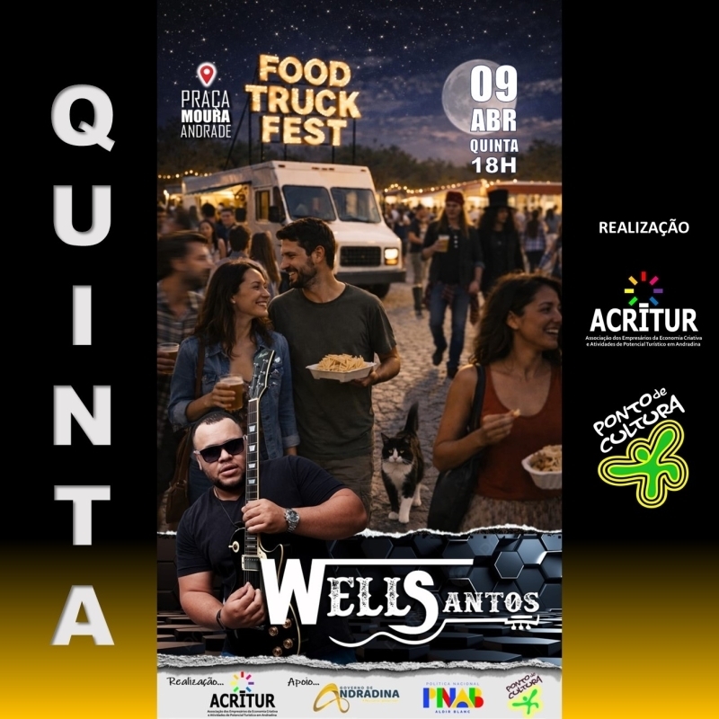 Noticia well-santos-toca-nesta-quinta-no-food-truck-fest